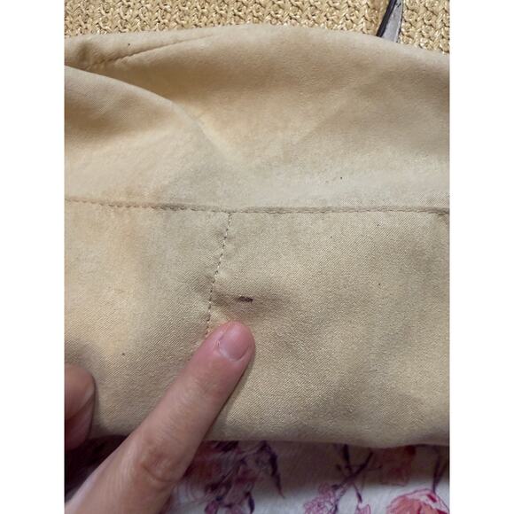 Steve Madden Straw Tote Natural White Crossbody Bag EUC - Picture 4 of 15